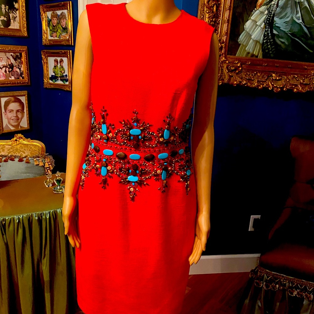 Very unusual details in this dress